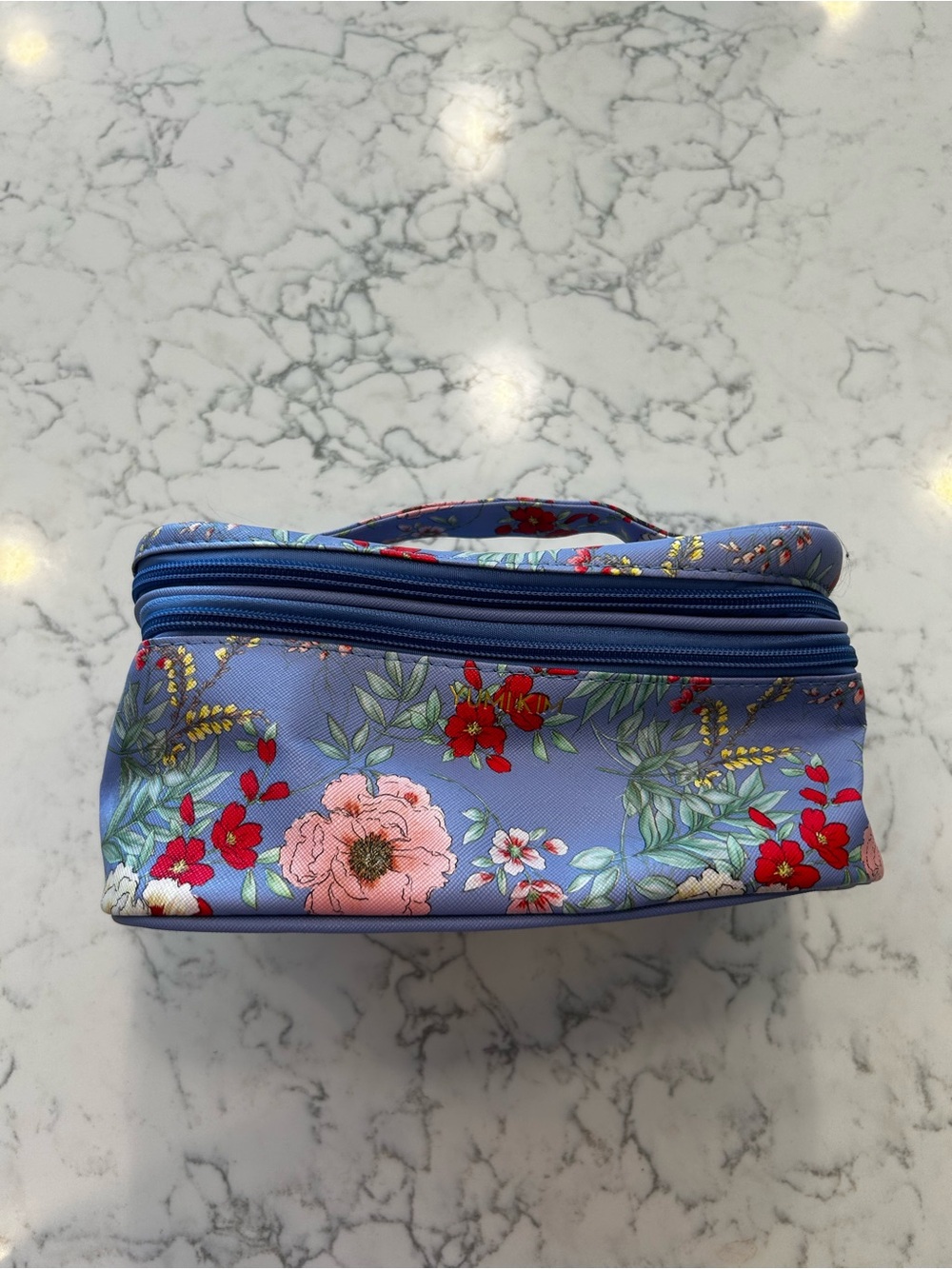 Yumi Kim Floral Print Makeup Cosmetics Travel Bag